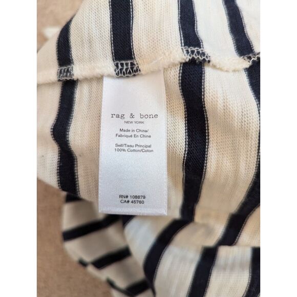 Rag & Bone Halsey Tie Dress Striped size Small - Picture 6 of 6